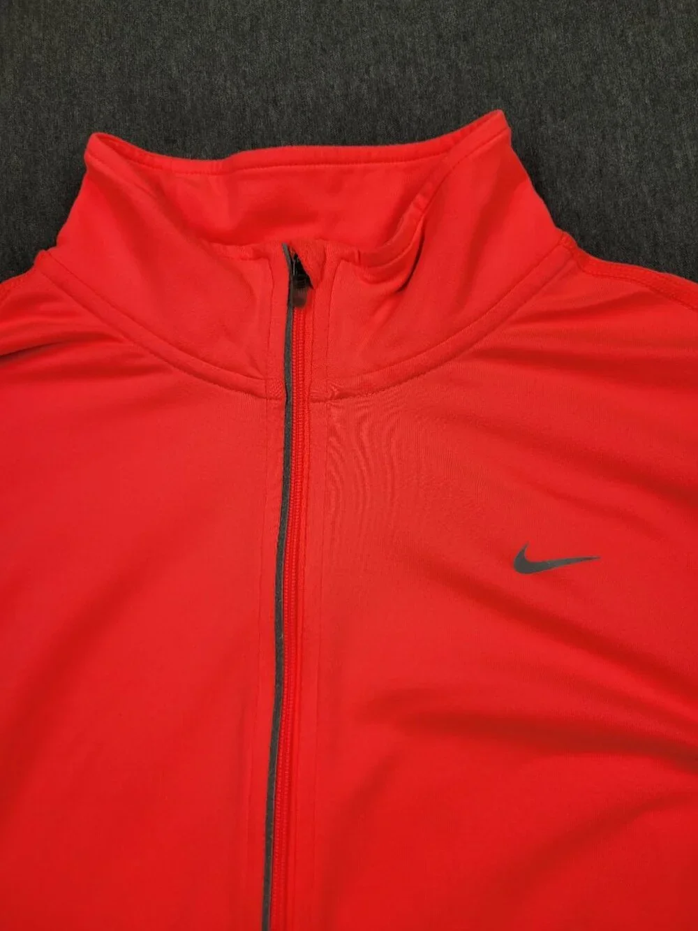 Nike womens half zip size medium pink good condition